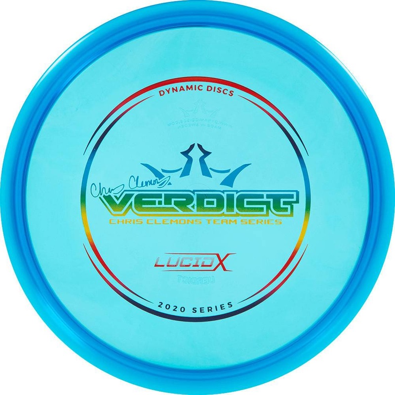 Dynamic Discs Limited Edition 2020 Team Series Chris Clemons Lucid-X Verdict Midrange Golf Disc