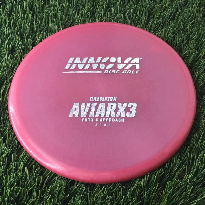 Innova Champion AviarX3 with Burst Logo Stock Stamp – 169g Purple