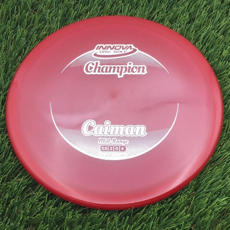 Innova Champion Caiman with Circle Fade Stock Stamp – 164.46g – Red