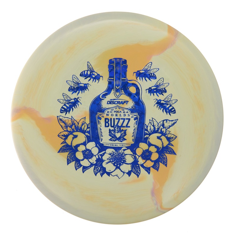 Discraft Buzzz – 2024 World Championship ESP Swirl 177g | Style 0036