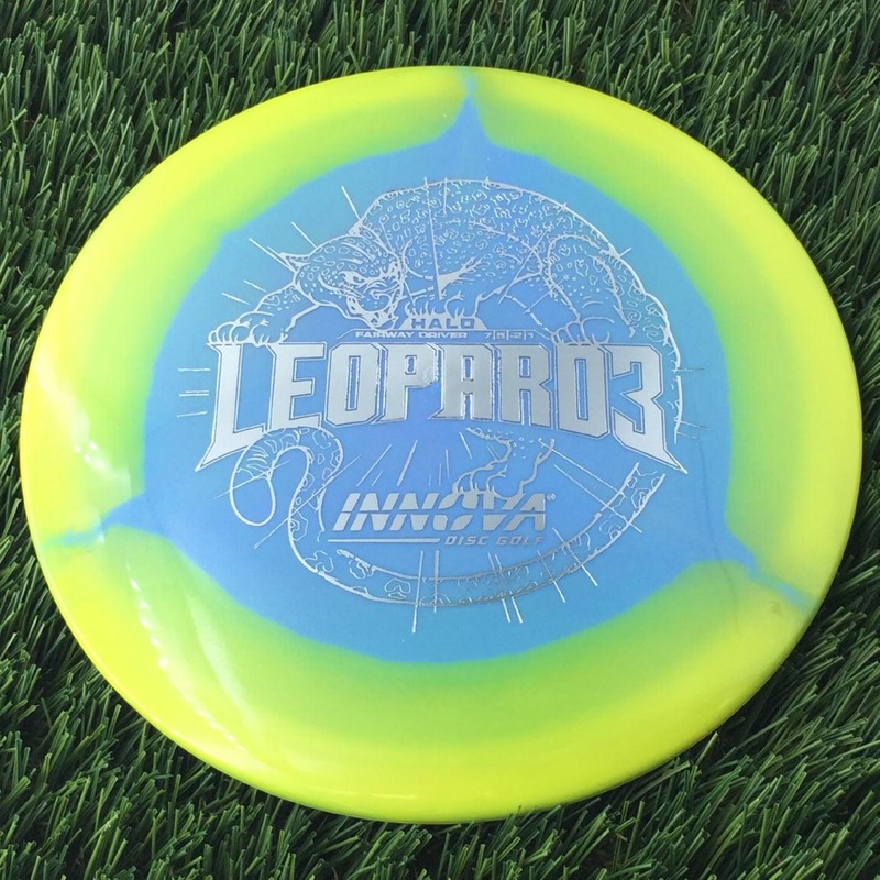 Innova Halo Star Leopard3 with Burst Logo Stock Stamp – 162g Bluish Yellow