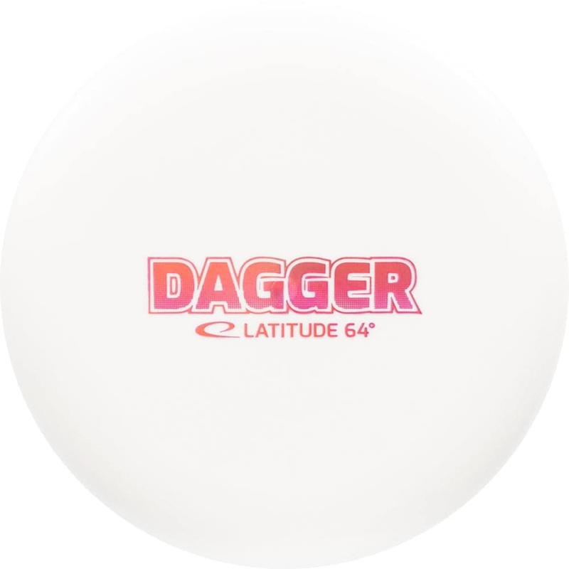 Latitude 64 Limited Edition Bar Stamp Moonshine Glow Retro Line Dagger Putter Golf Disc