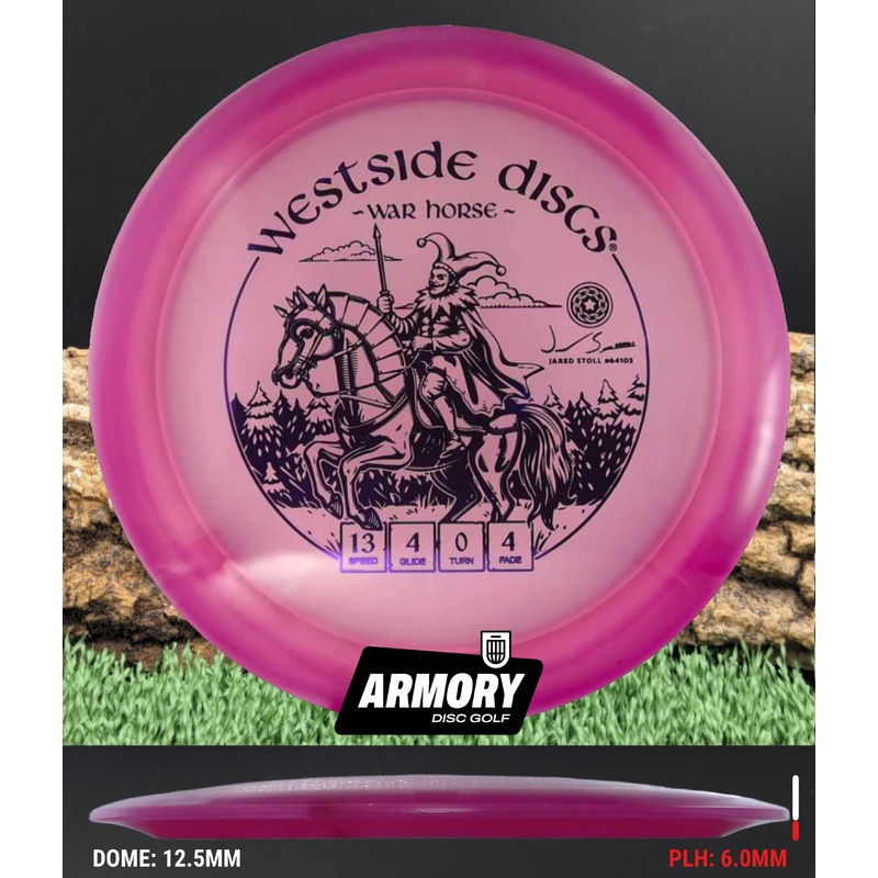 Westside Discs War Horse  Overstable Distance Driver