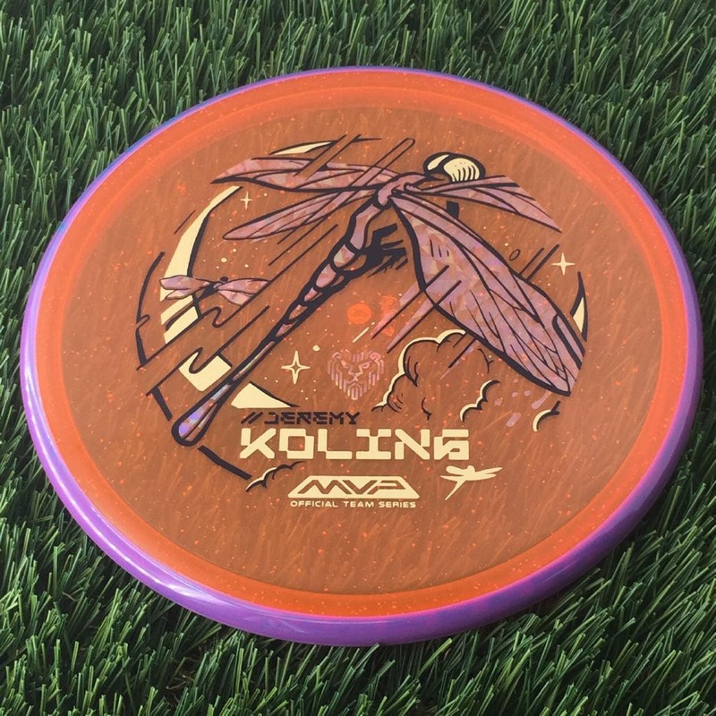 Axiom Particle Glow Proton Tempo with Jeremy “Big Jerm” Koling Team Series 2025 Stamp – 172g – Translucent Orange