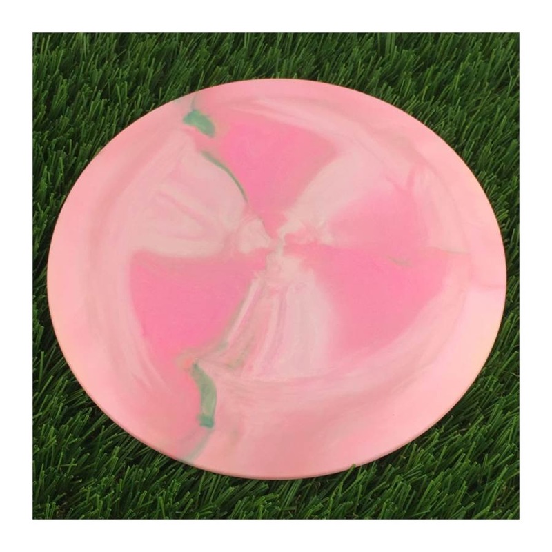 Discraft ESP Swirl Thrasher with Missy Gannon Tour Series 2022 Stamp – 174g – Solid Pink