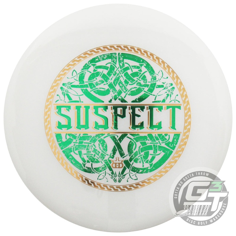 Dynamic Discs Limited Edition 2024 St. Patrick’s Day Stamp Lucid Ice Suspect Midrange Golf Disc