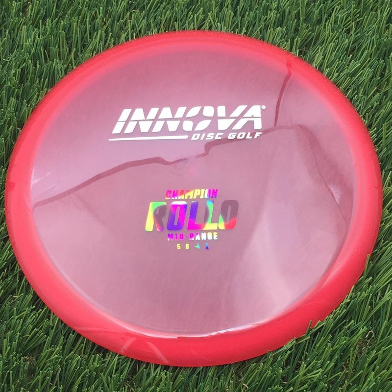 Innova Champion Rollo with Burst Logo Stock Stamp – 159.4g – Red