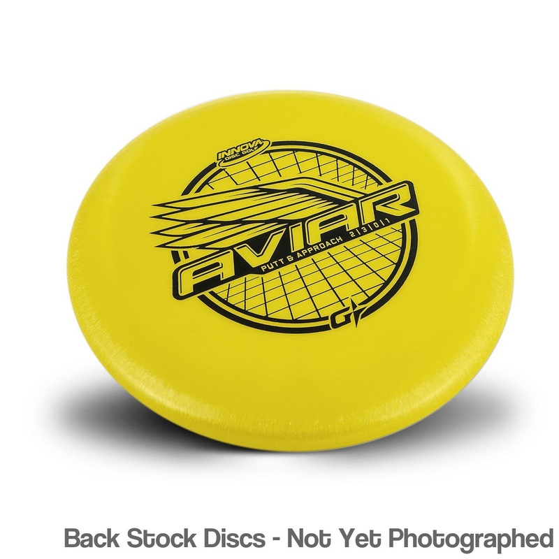 Innova Gstar Aviar Putter Putter with Stock Character Stamp [Back Stock Inventory – Disc and Stamp Color WILL VARY]