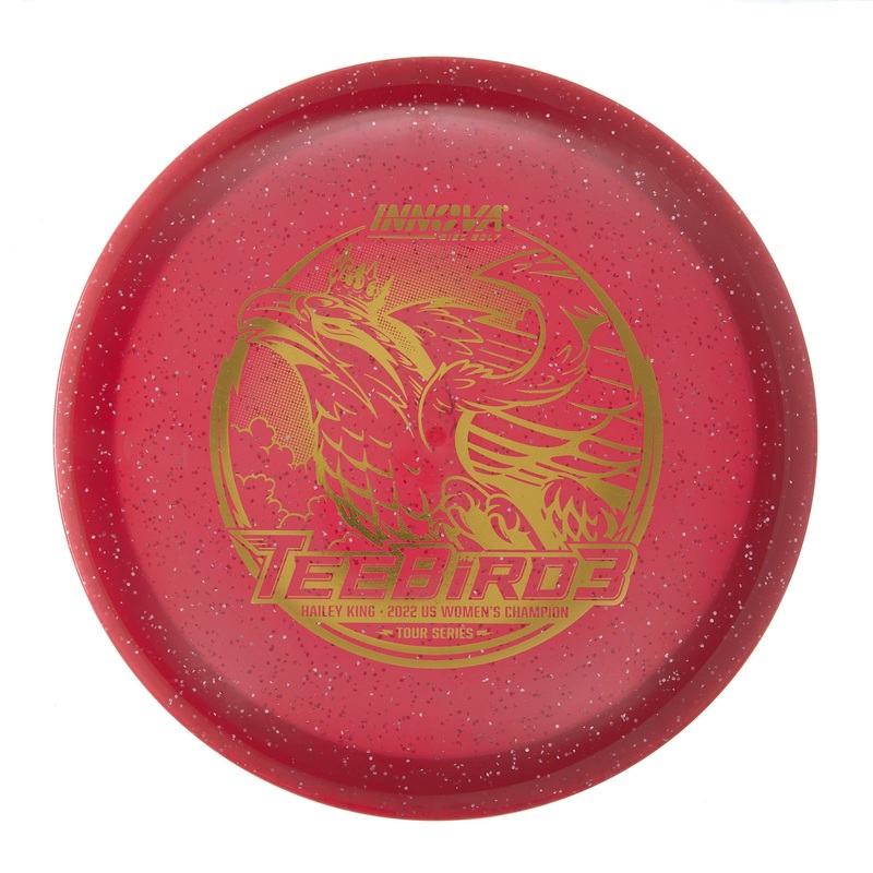 Innova Teebird3 – 2022 Hailey King US Women’s Champion Metal Flake 175g | Style 0001