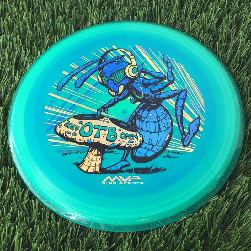 Axiom Prism Neutron Trance with OTB Open 2024 – Art by Marm.O.Set Stamp – 174g Turquoise Green