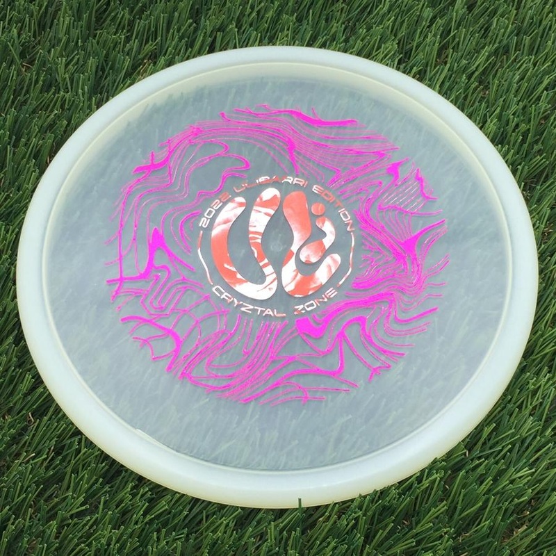 Discraft CryZtal Zone with Paul Ulibarri – Groovy Uli Logo – 2022 Ulibarri Edition Stamp – 174g – Translucent Clear