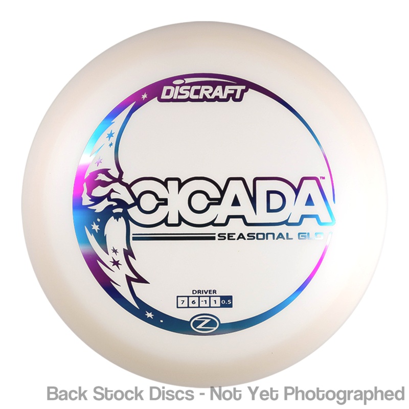 Discraft Seasonal Glow Elite Z Cicada Fairway Driver (Stock Stamp) [Back Stock Inventory – Disc and Stamp Color WILL VARY]