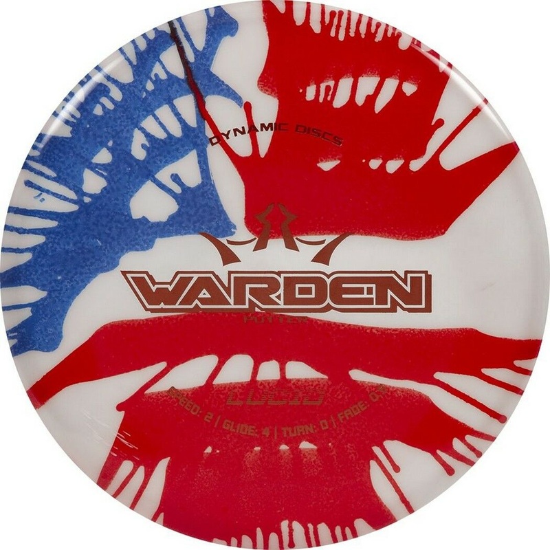 Dynamic Discs Lucid Warden – MyDye American Flag