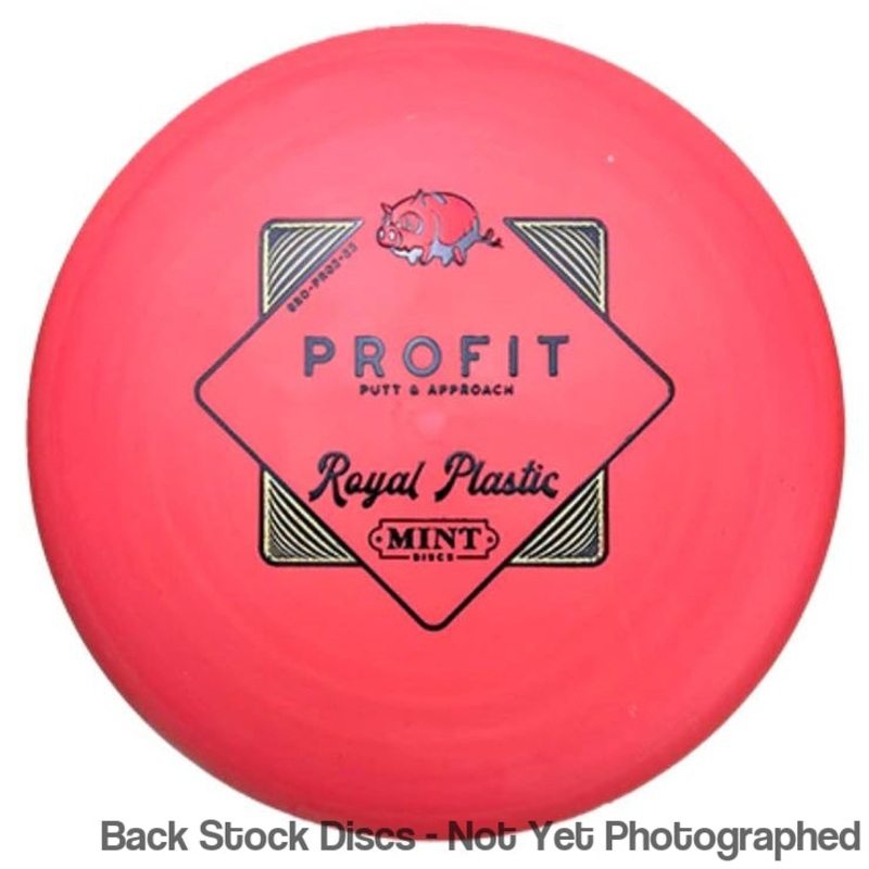Mint Royal Medium Profit Putter (Stock Stamp) [Back Stock Inventory – Disc and Stamp Color WILL VARY]