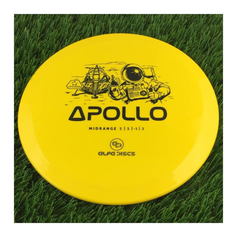 Alfa Chrome Apollo with Special Edition Astronaut Stamp – 174g – Solid Yellow