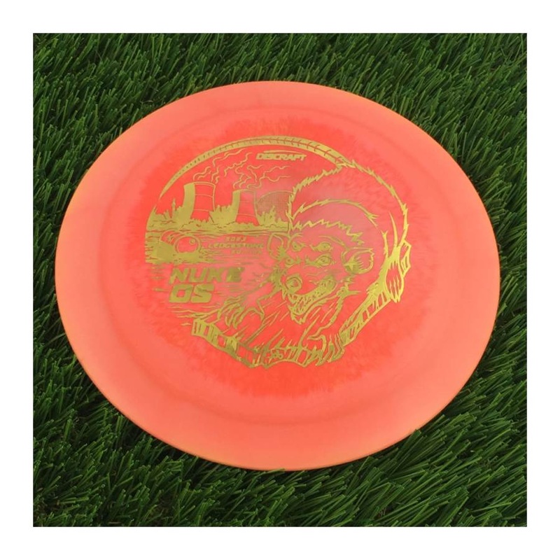 Discraft ESP Lite NukeOS with 2023 Ledgestone Edition – Wave 1 Stamp – 166g – Solid Orange