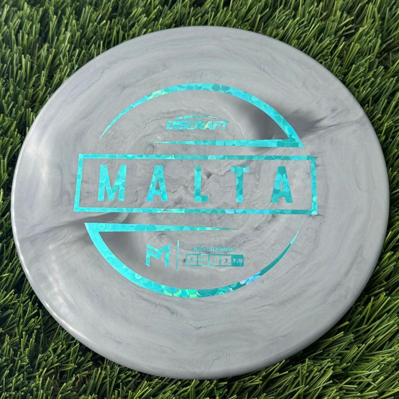 Discraft ESP Malta with PM Logo Stock Stamp Stamp – 159g Grey
