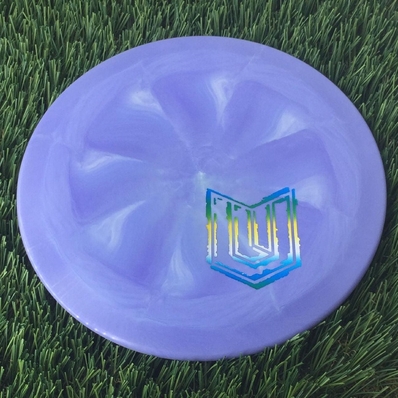 Discraft ESP Swirl Raptor with Paul Ulibarri – Uli Logo – Off-Center Stamp – 174g Bluish Purple
