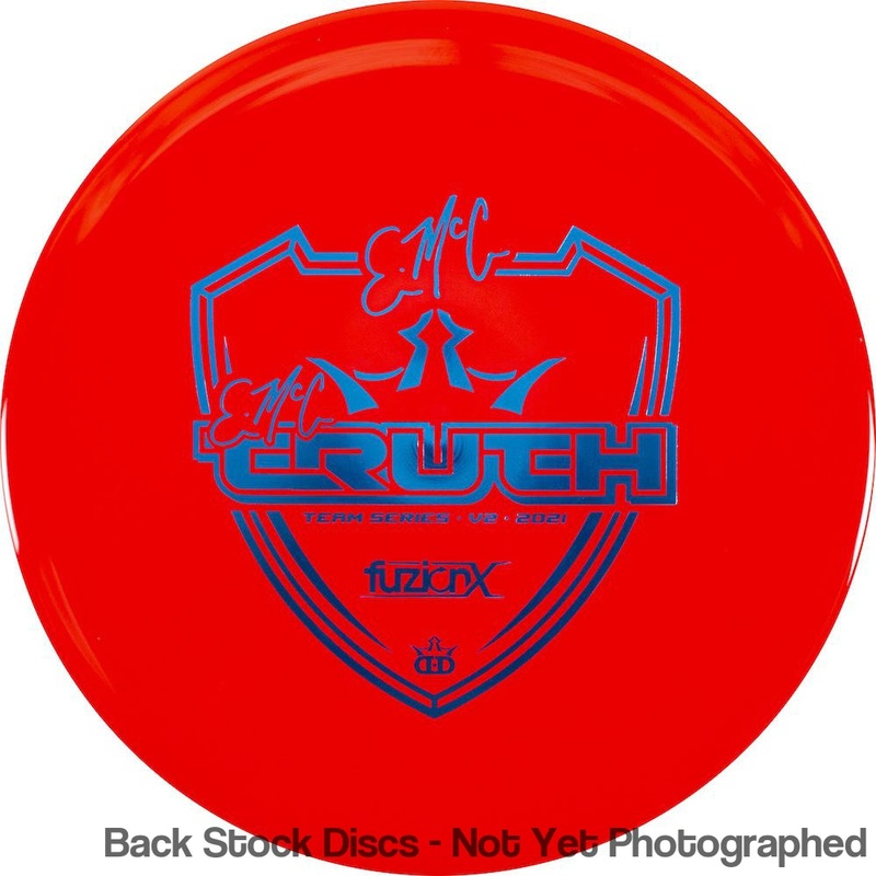 Dynamic Discs Fuzion X-Blend EMAC Truth Midrange with Eric McCabe Team Series V2 2021 Stamp [Back Stock Inventory – Disc and Stamp Color WILL VARY]