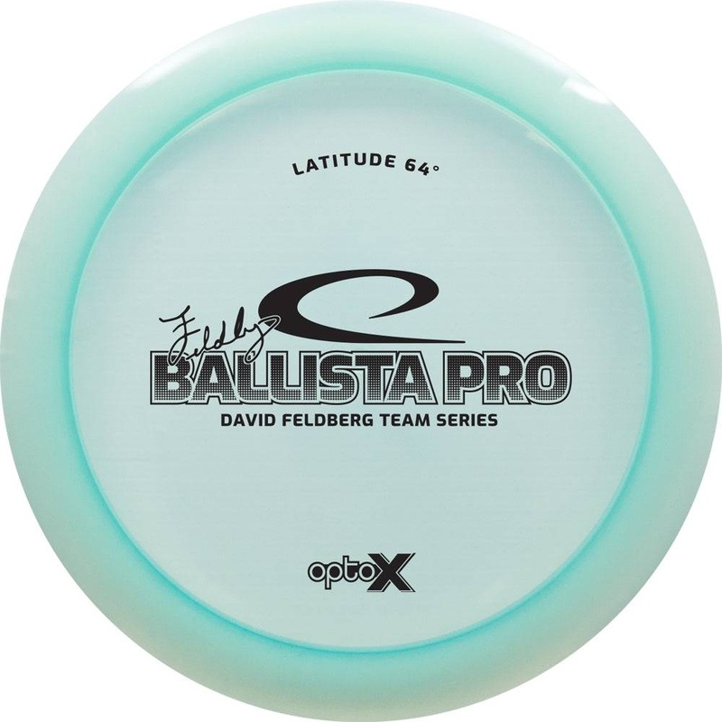 Latitude 64 Limited Edition 2018 Team Series David Feldberg Opto-X Ballista Pro Distance Driver Golf Disc