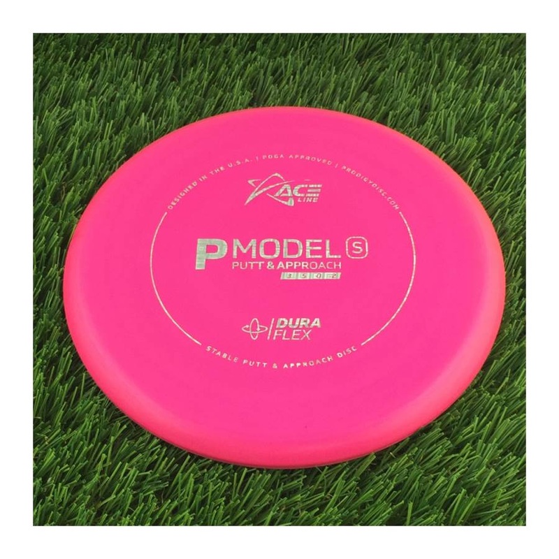 Prodigy Ace Line DuraFlex P Model S with Cale Leiviska 2021 Bottom Stamp Stamp – 174g – Solid Pink