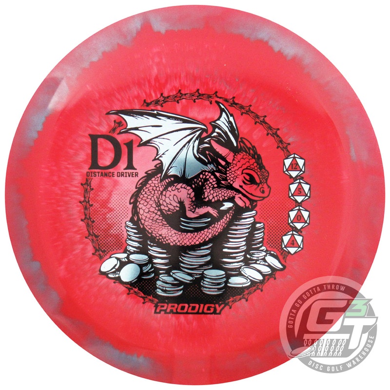 Prodigy Limited Edition Dragon’s Hoard Stamp AIR Spectrum D1 Distance Driver Golf Disc