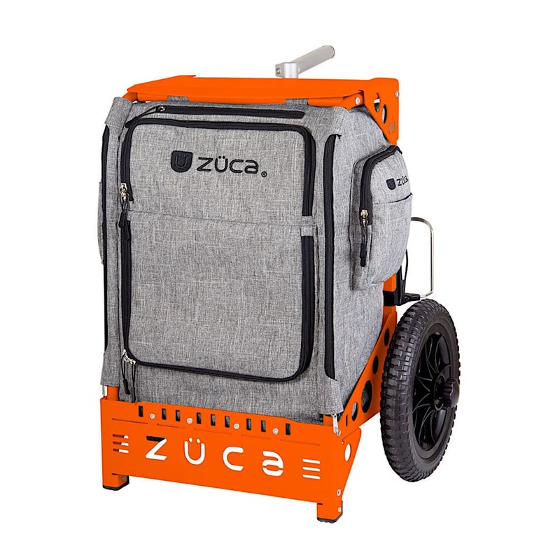 Zuca Orange Backpack LG Disc Golf Cart – Charcoal Trekker LG Insert Bag