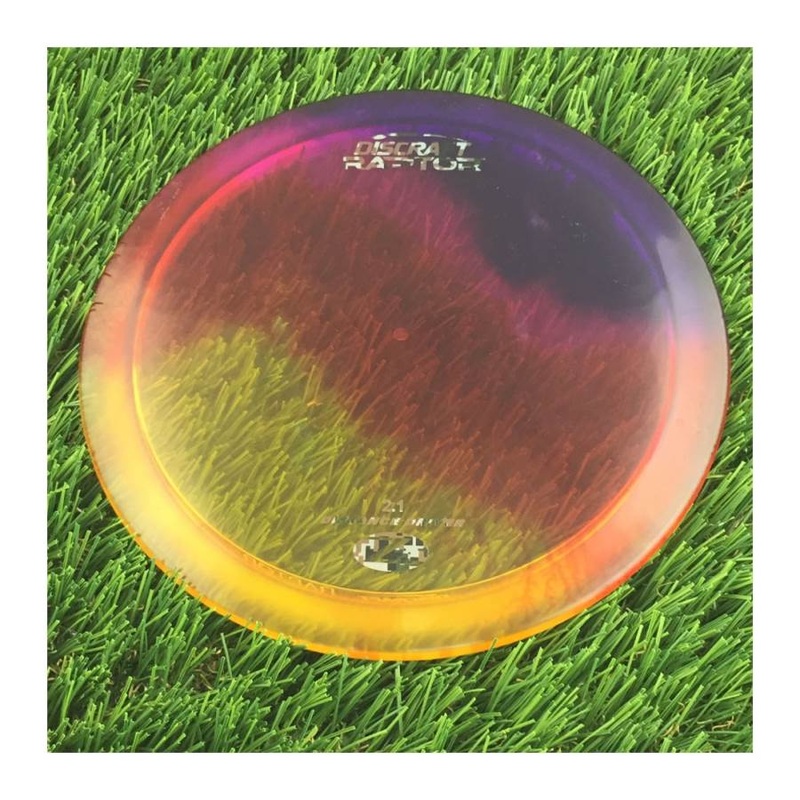 Discraft Elite Z Fly-Dyed Raptor with 2023 New Font Stamp – 172g – Translucent Dyed