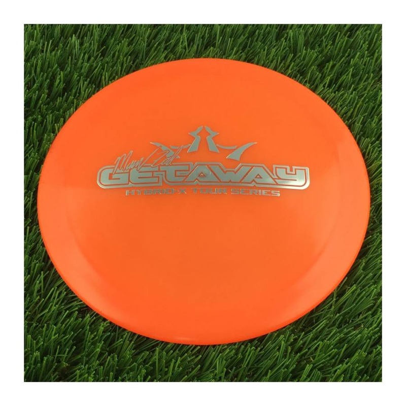 Dynamic Discs Hybrid X Getaway with Mason Ford Tour Series 2022 Stamp – 176g – Translucent Orange