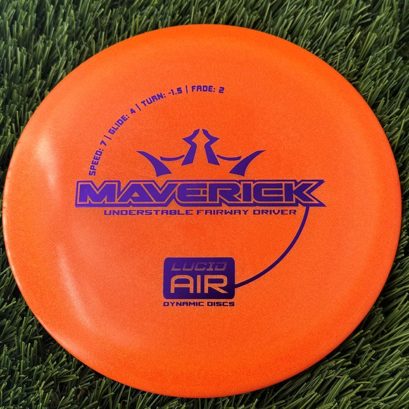 Dynamic Discs Lucid Air Maverick – 163g Orange