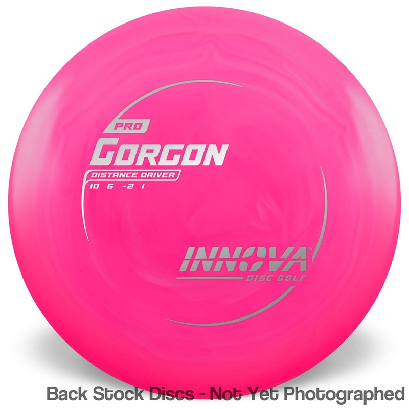 Innova Pro Gorgon Distance Driver with Burst Logo Stock Stamp [Back Stock Inventory – Disc and Stamp Color WILL VARY]