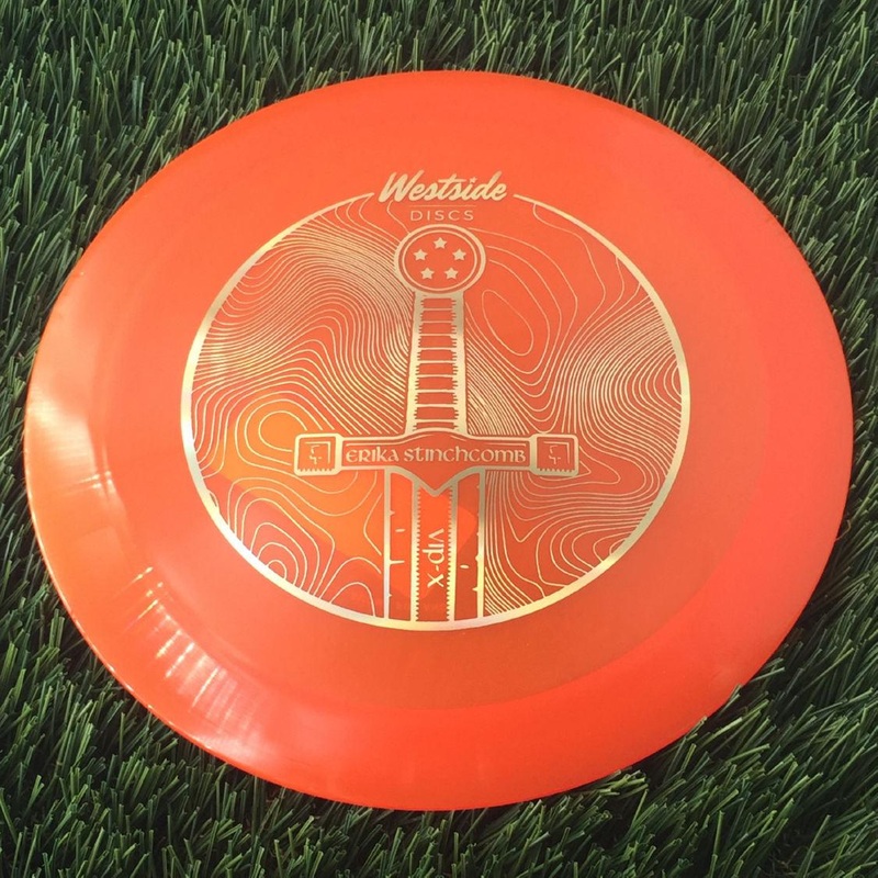 Westside VIP-X Sword with Erika Stinchomb 2022 Team Series Stamp – 174g – Translucent Orange
