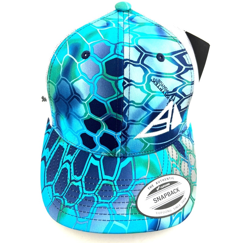 Yupoong / Axiom Pyramid Logo Snapback Mesh Back Trucker Hat – Kryptek Camo