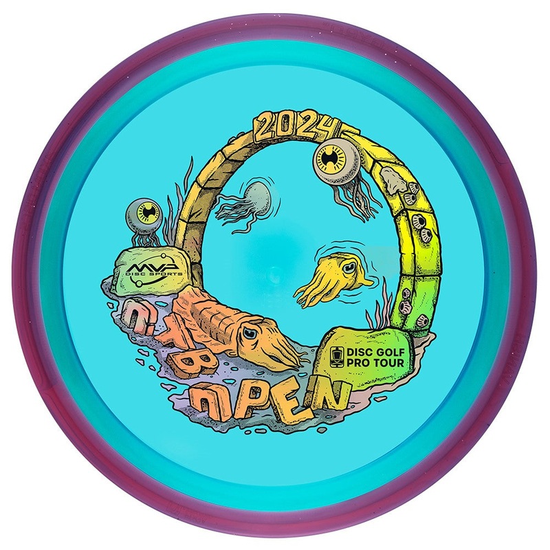 Axiom Limited Edition 2024 OTB Open Phase 2 Prism Proton Soft Vanish Distance Driver Golf Disc
