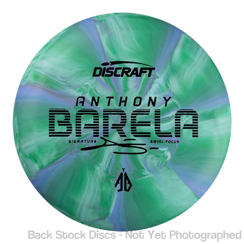 Discraft Crazy Tough CT Swirl Focus Putter with Anthony Barela Signature – AB Stamp [Back Stock Inventory – Disc and Stamp Color WILL VARY]