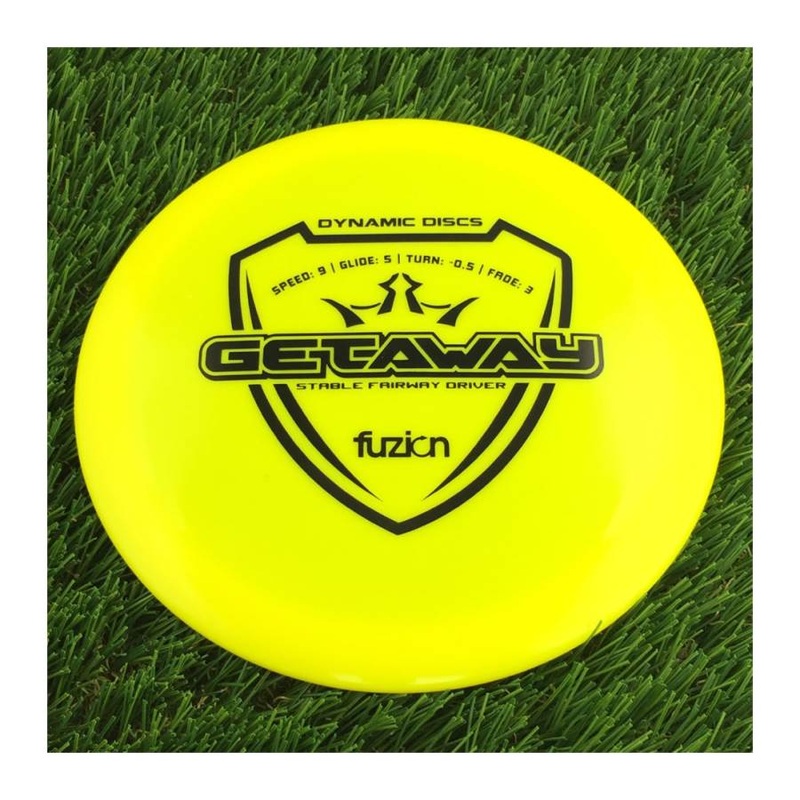 Dynamic Discs Fuzion Getaway – 171g – Solid Yellow