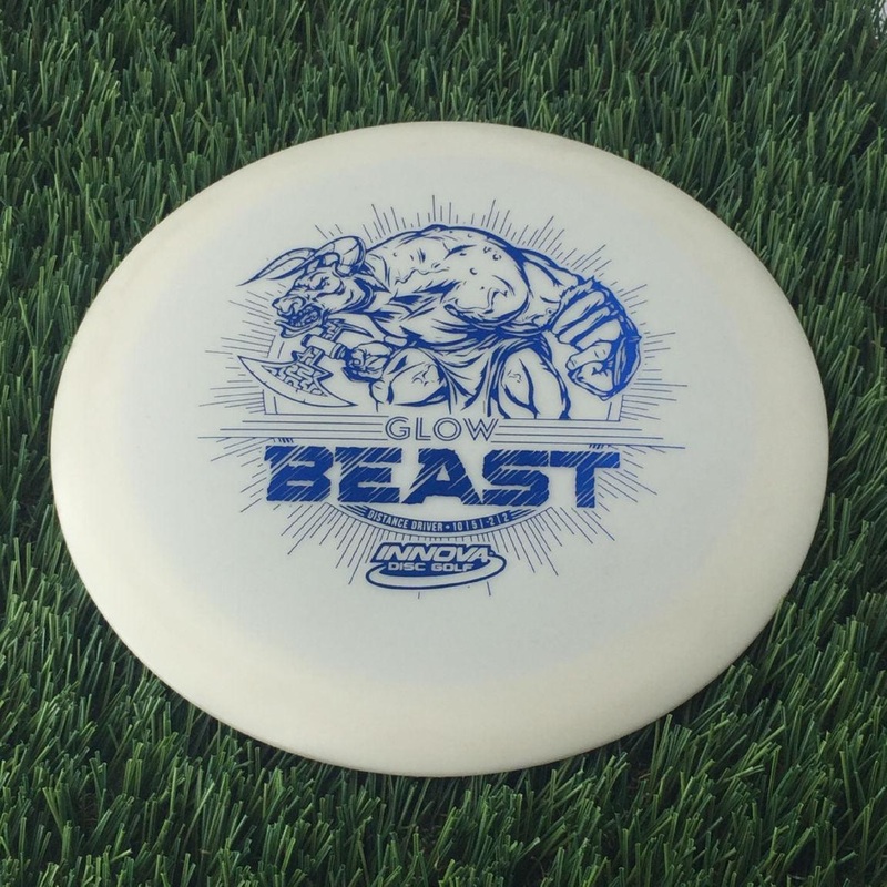 Innova DX Beast with Minotaur with Stone Axe Stamp – 163g – Glow