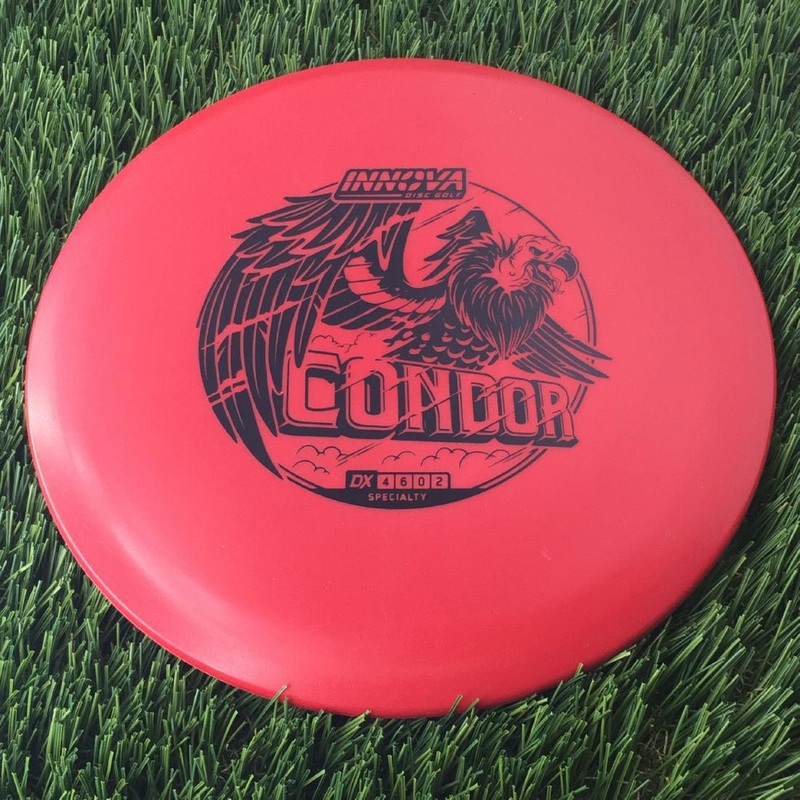 Innova DX Condor with Burst Logo Stock Stamp – 171g Red