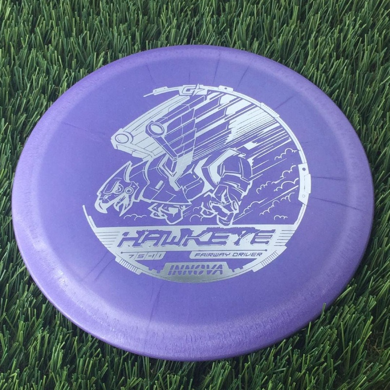 Innova Gstar Hawkeye with Burst Logo Stock Stamp – 150g Purple