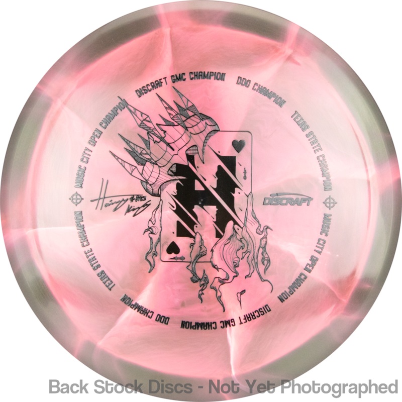 Discraft ESP Swirl Vulture Fairway Driver with Hailey King Tour Champion Card Stamp [Back Stock Inventory – Disc and Stamp Color WILL VARY]