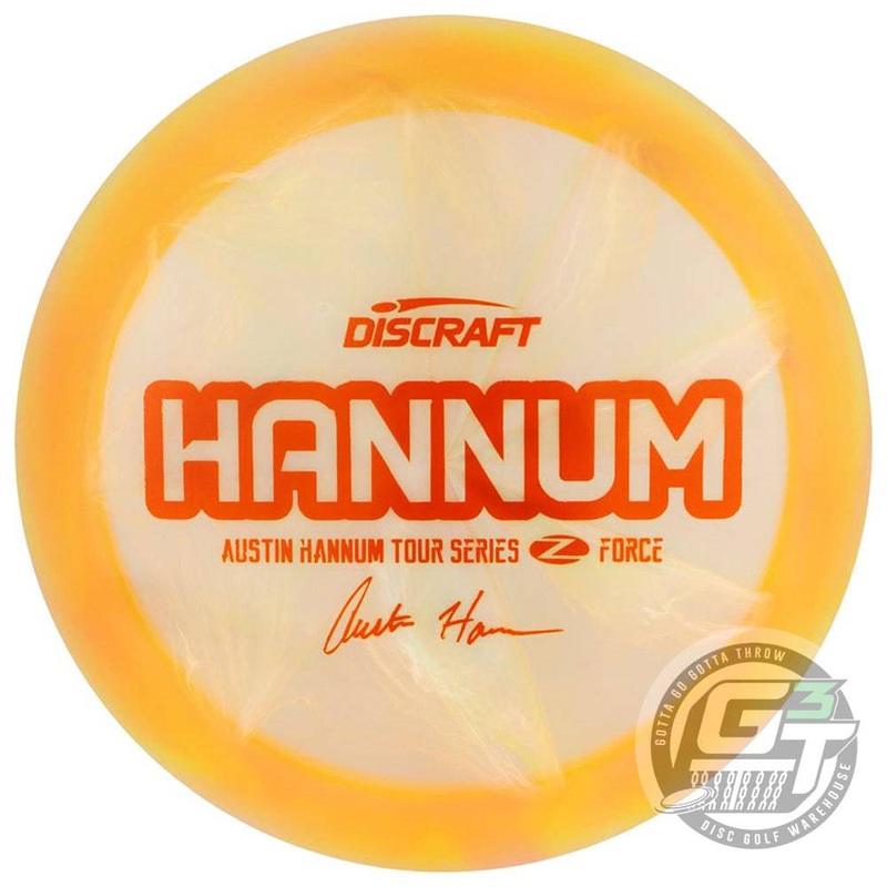 Discraft Limited Edition 2020 Tour Series Austin Hannum Swirl Elite Z Force Distance Driver Golf Disc
