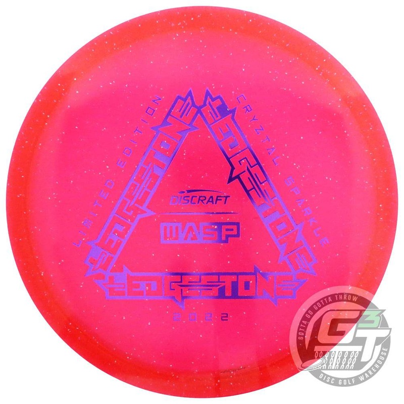 Discraft Limited Edition 2022 Ledgestone Open Sparkle CryZtal Z Wasp Midrange Golf Disc