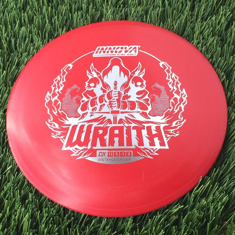 Innova DX Wraith with Burst Logo Stock Stamp – 168g Red