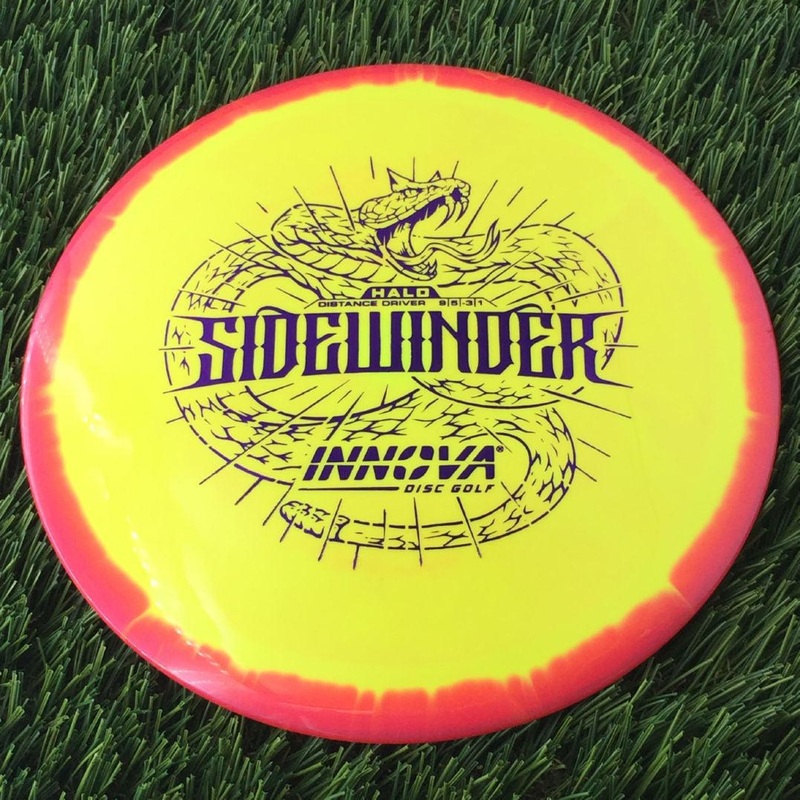 Innova Halo Star Sidewinder with Burst Logo Stock Stamp – 172g Orangish Pink