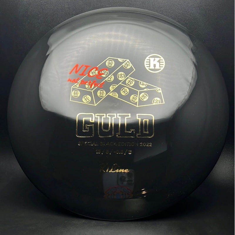 K1 Guld – Special Black Edition – “Nice Not Perfect” X-Out