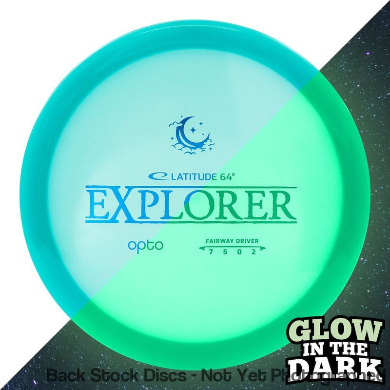 Latitude 64 Opto Moonshine Glow Explorer Fairway Driver (Stock Stamp) [Back Stock Inventory – Disc and Stamp Color WILL VARY]