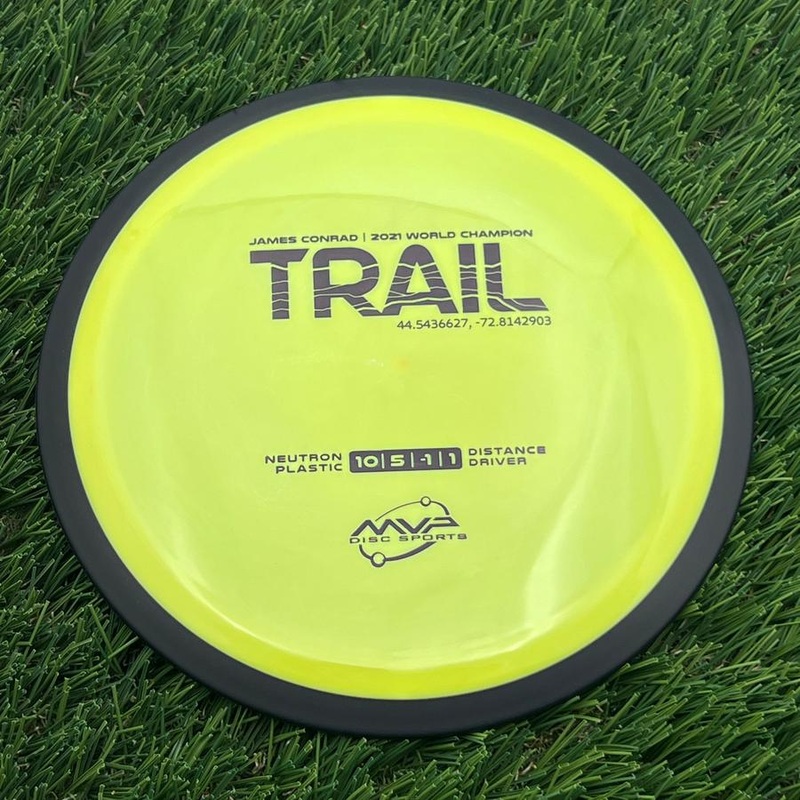 MVP Neutron Trail with James Conrad | 2021 World Champion | 37.7155474,-119.676854 Stamp – 168.88g – Yellow