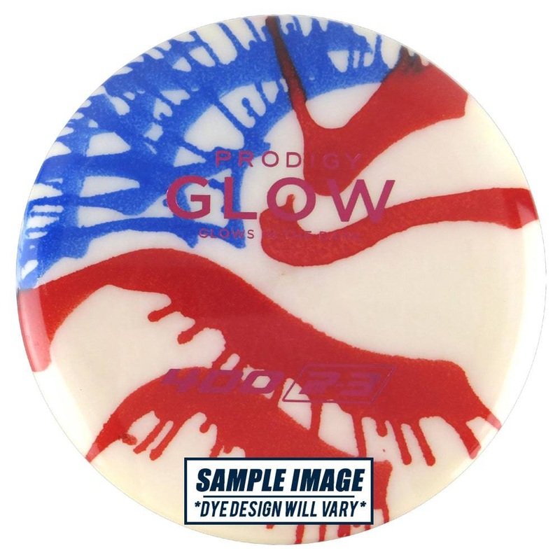 Prodigy Tie-Dye 400 Glow Series PA3 Putter Golf Disc