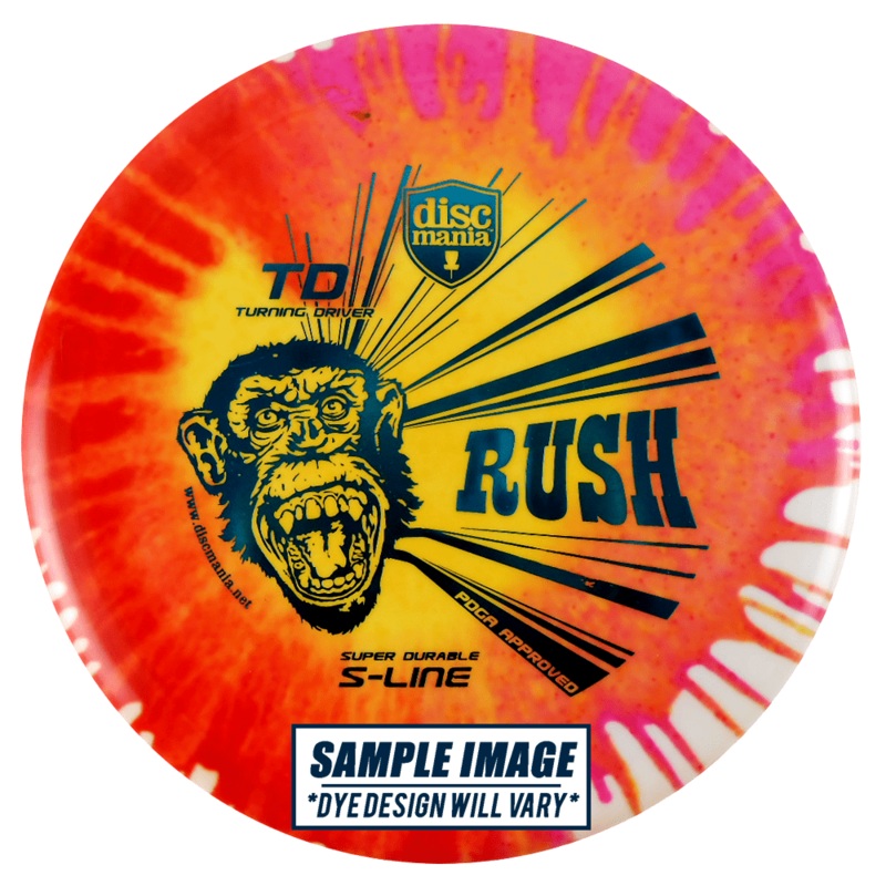 Discmania Tie-Dye S-Line TD Turning Driver Distance Driver Golf Disc