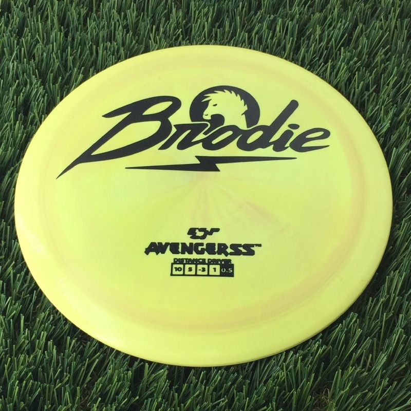 Discraft ESP Avenger SS with Brodie Smith Stamp – 174g Yellow